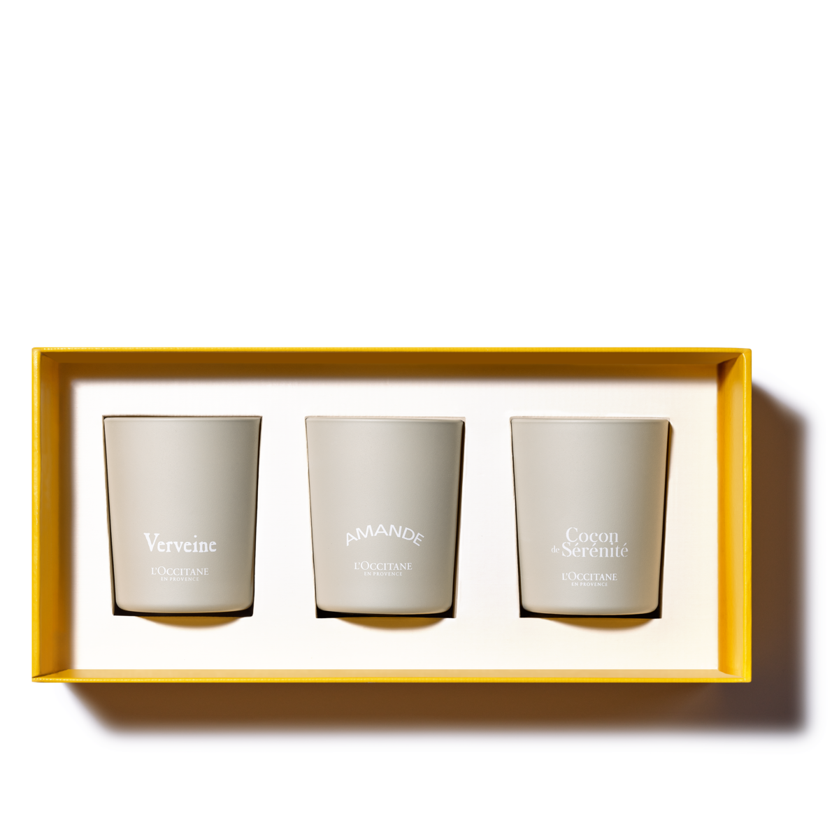Trio mini świec zapachowych