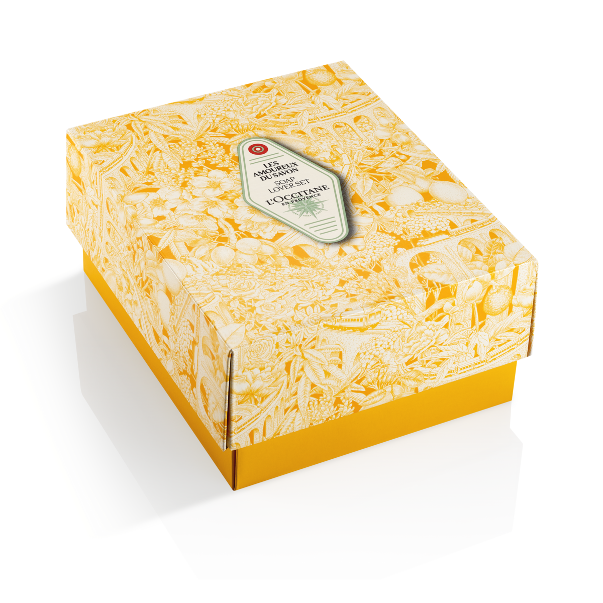 Zestaw mydeł z mydelniczką