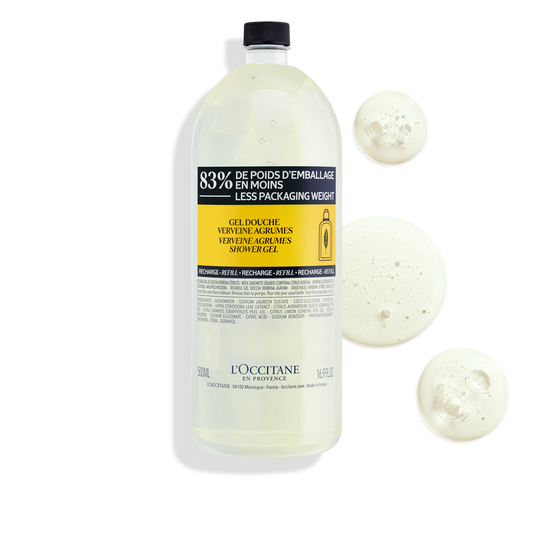 Żel pod prysznic Cytrusowa Werbena - eko-uzupełnienie