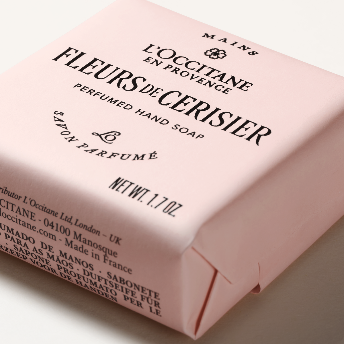 Mydło perfumowane Fleurs de cerisier (Kwiat Wiśni)