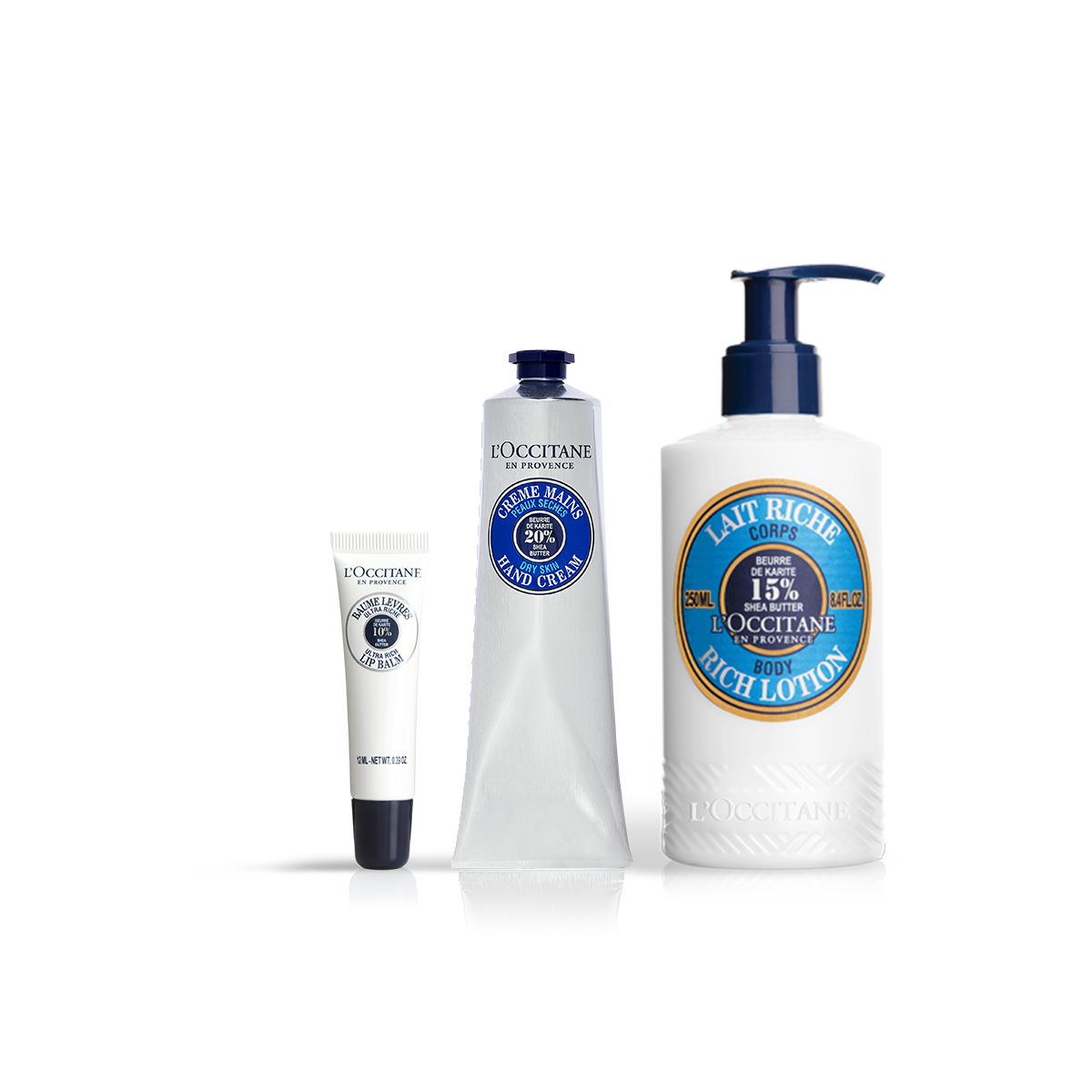 Zestaw w cenie specjalnej - trio Masło Shea