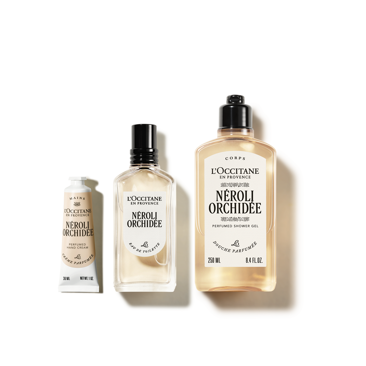 Zestaw w cenie specjalnej - Trio Néroli Orchidée