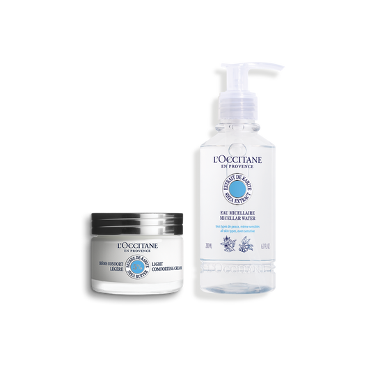 Duet do pielęgnacji twarzy Masło Shea