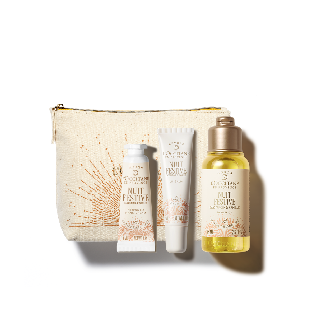 Zestaw w cenie specjalnej - Trio Nuit Festive w kosmetyczce