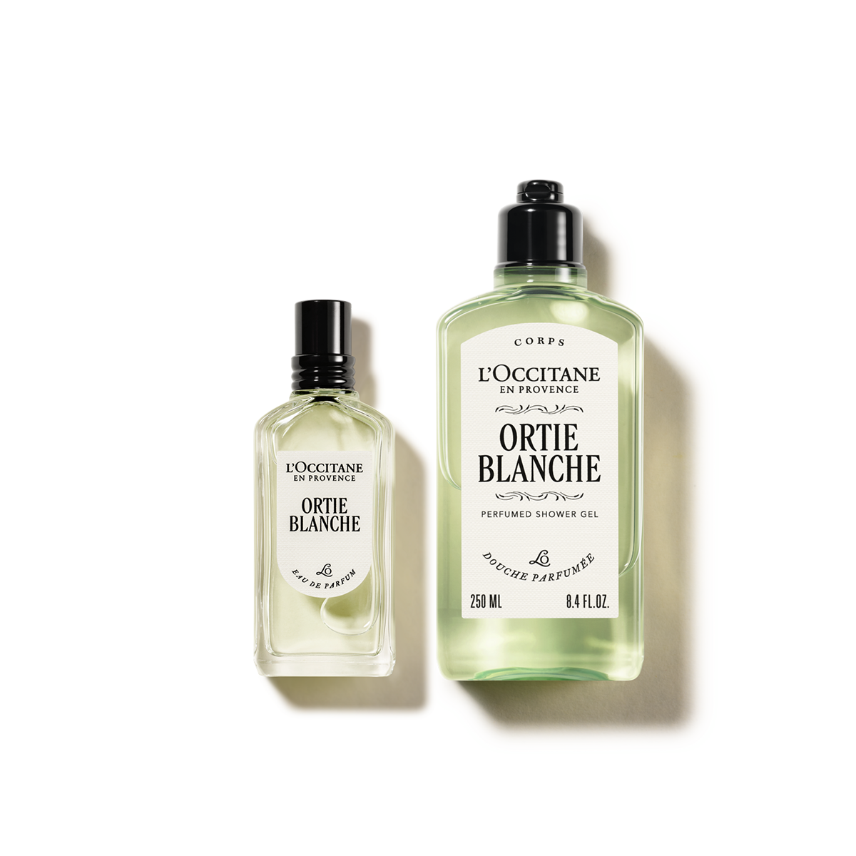 Zestaw w cenie specjalnej - Duet z zapachem Ortie Blanche (Herbae par L'OCCITANE)