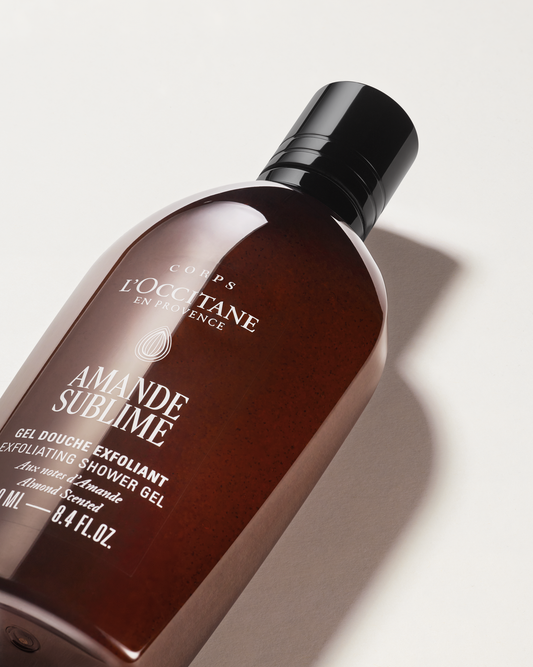 Peelingujący żel pod prysznic Amande Sublime (Migdał)