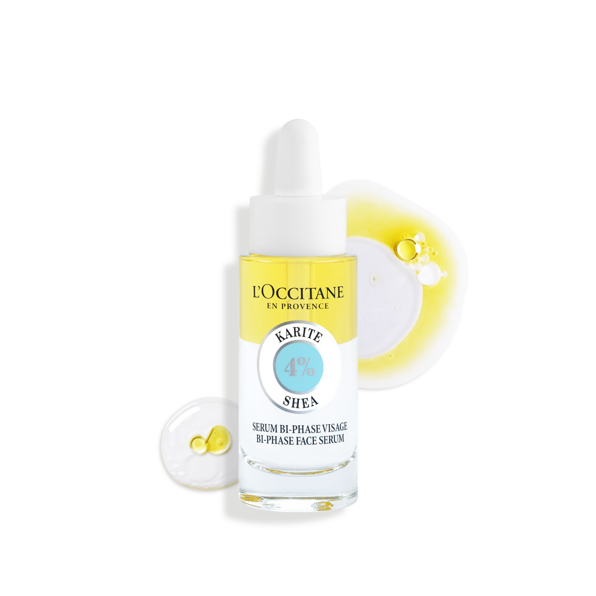 Dwufazowe serum do twarzy Masło Shea
