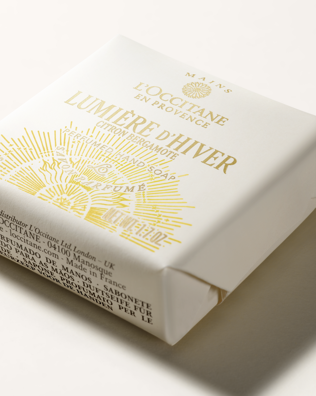 Perfumowane mydło Lumière d'Hiver