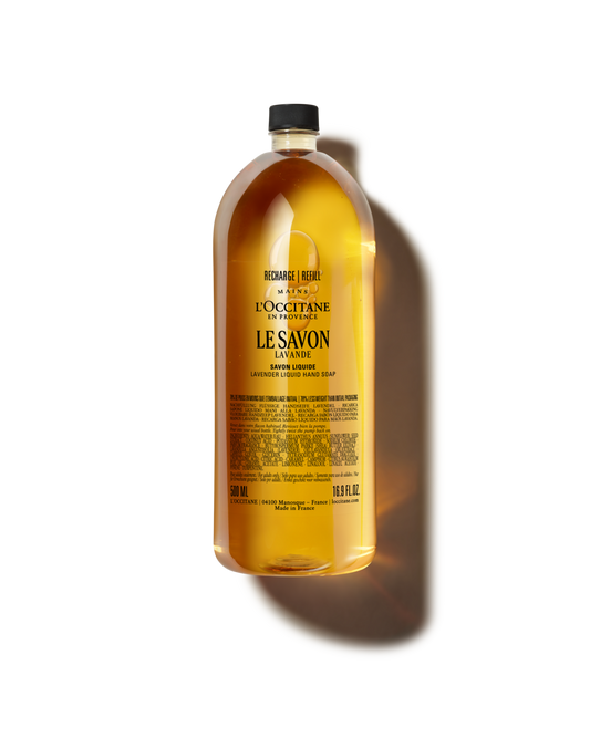 Refill mydła w płynie Shea Lawenda
