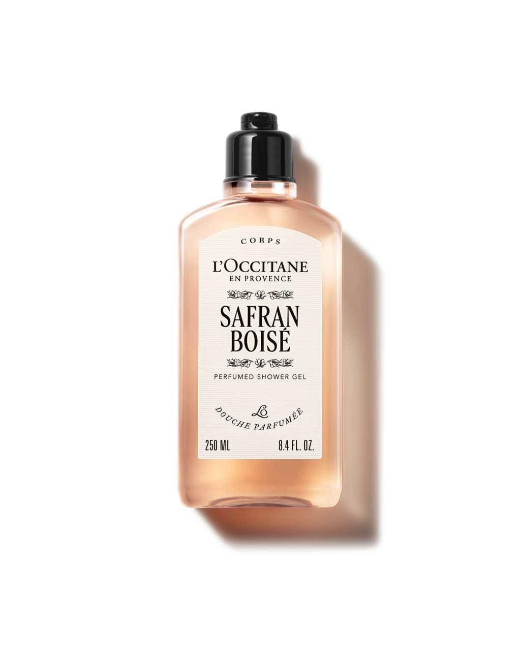 Perfumowany żel pod prysznic Safran Boisé - Illustration 1