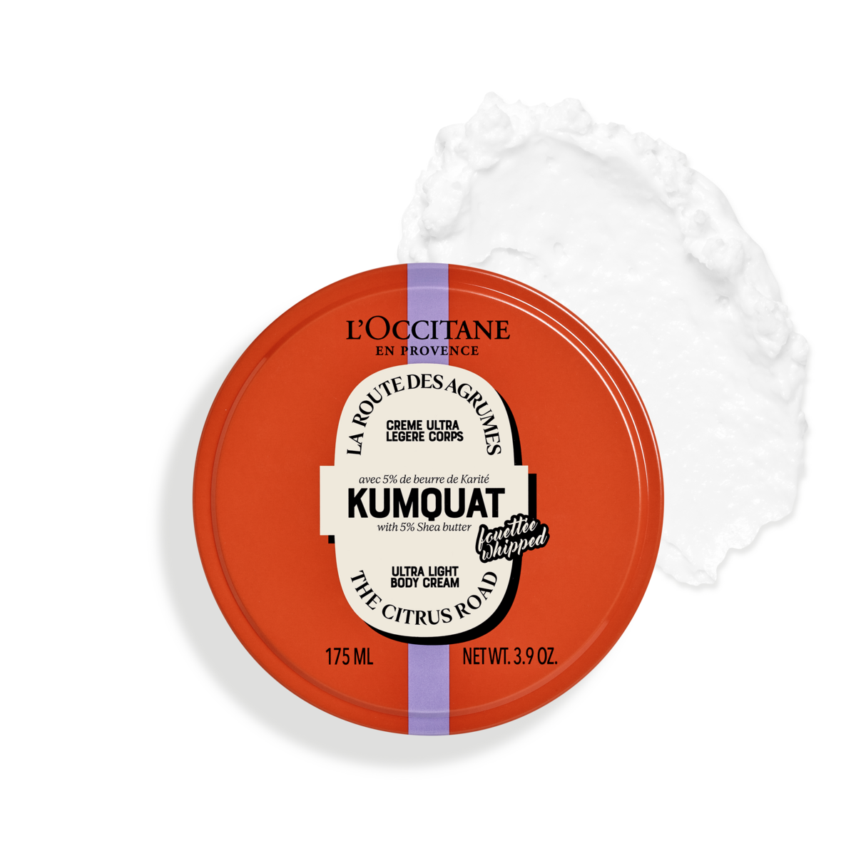Lekki krem do ciała Masło Shea & Kumquat