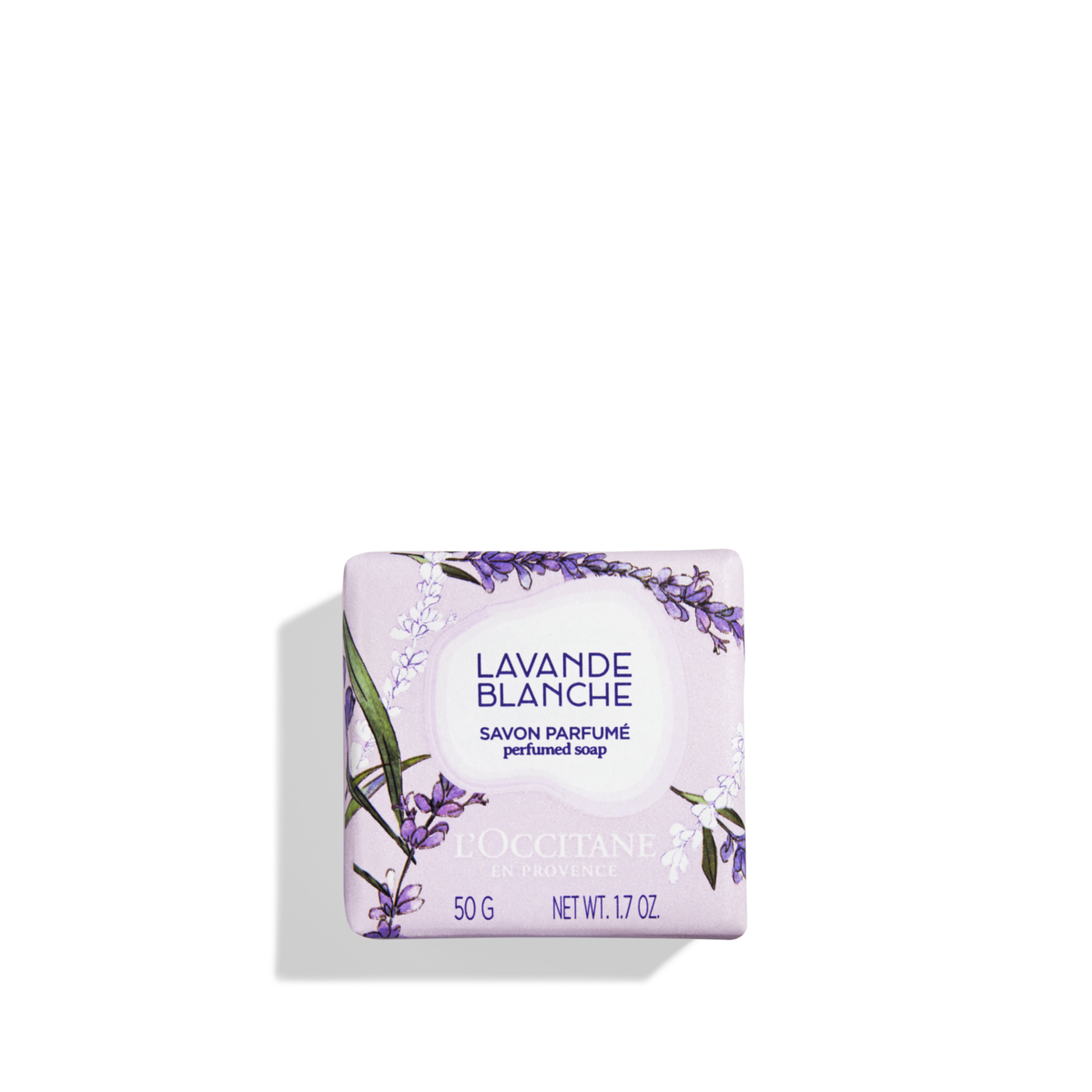 Mydło perfumowane w kostce Biała Lawenda