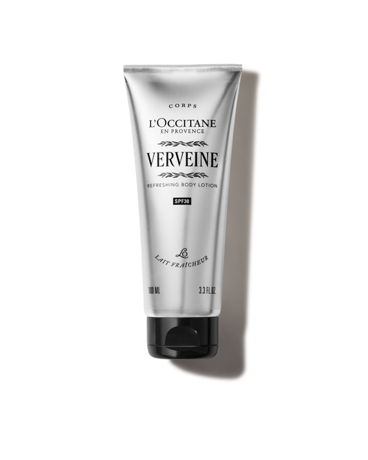 Orzeźwiające mleczko do ciała z filtrem SPF30 Verveine (Werbena)