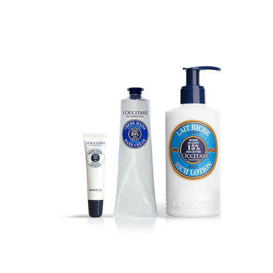 Zestaw w cenie specjalnej - trio Masło Shea