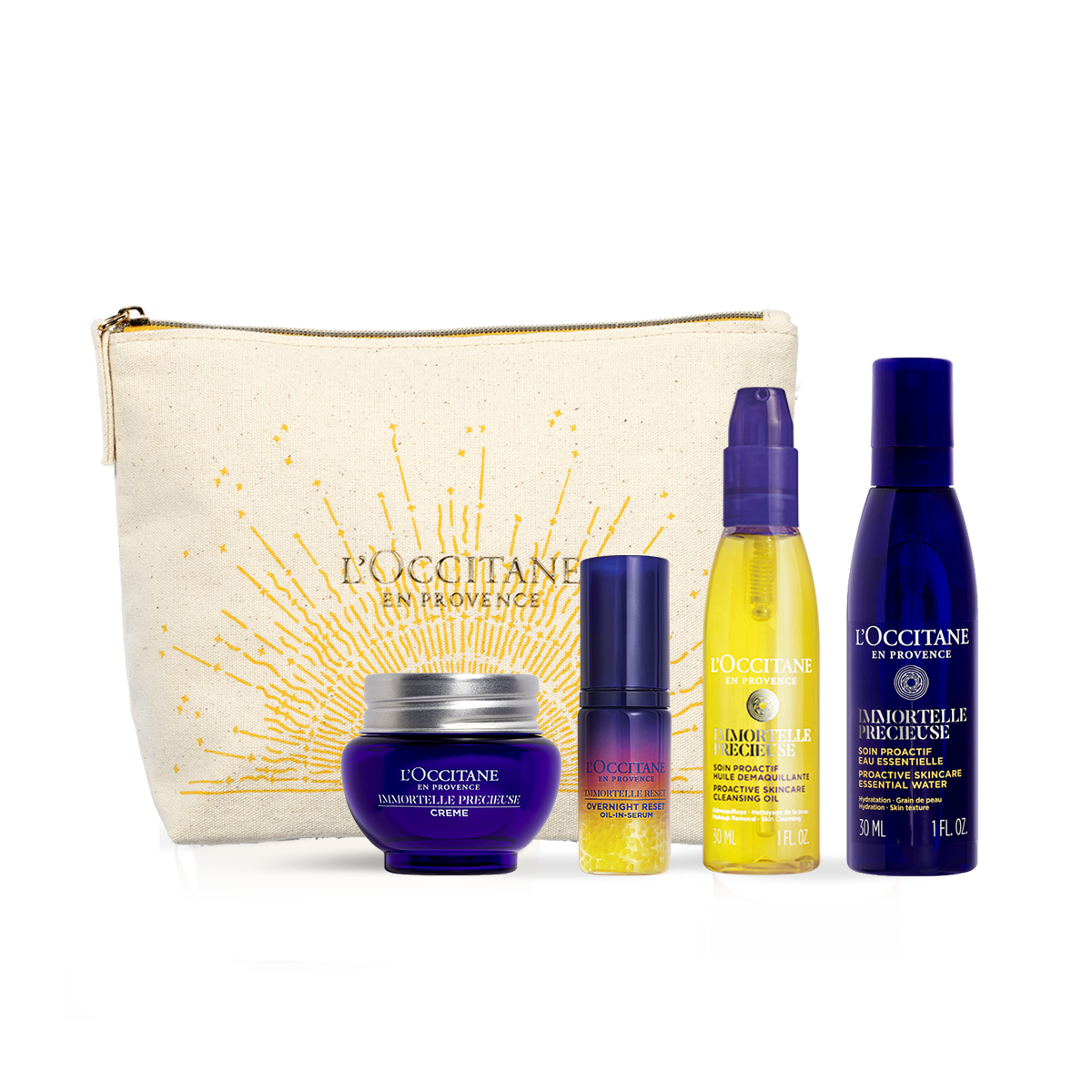 Zestaw w cenie specjalnej - Zestaw Immortelle w kosmetyczce