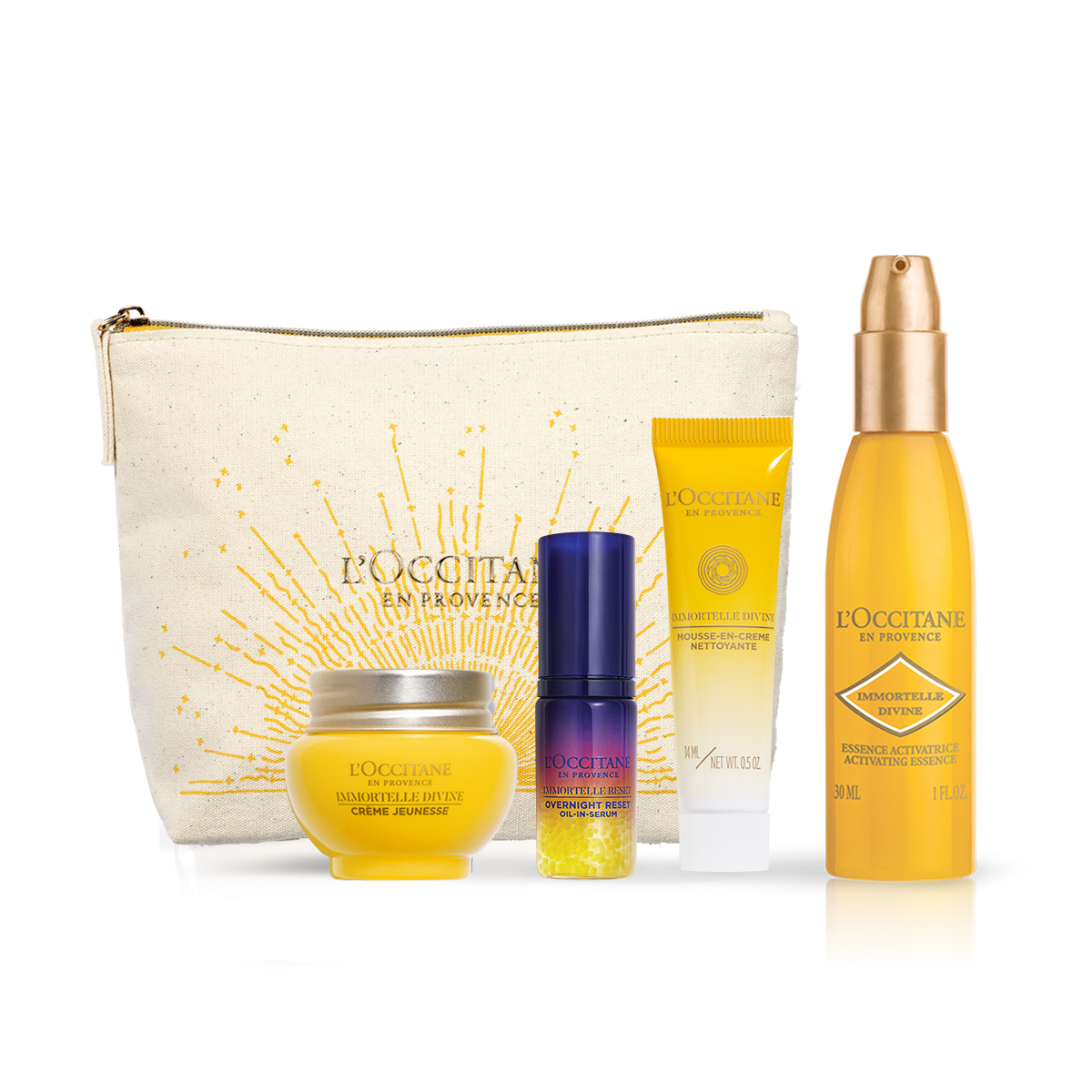 Zestaw w cenie specjalnej - Zestaw Immortelle w kosmetyczce