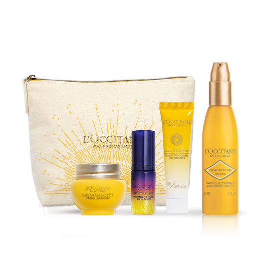 Zestaw w cenie specjalnej - Zestaw Immortelle w kosmetyczce
