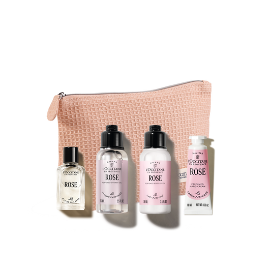Zestaw w cenie specjalnej - Zestaw Rose w kosmetyczce