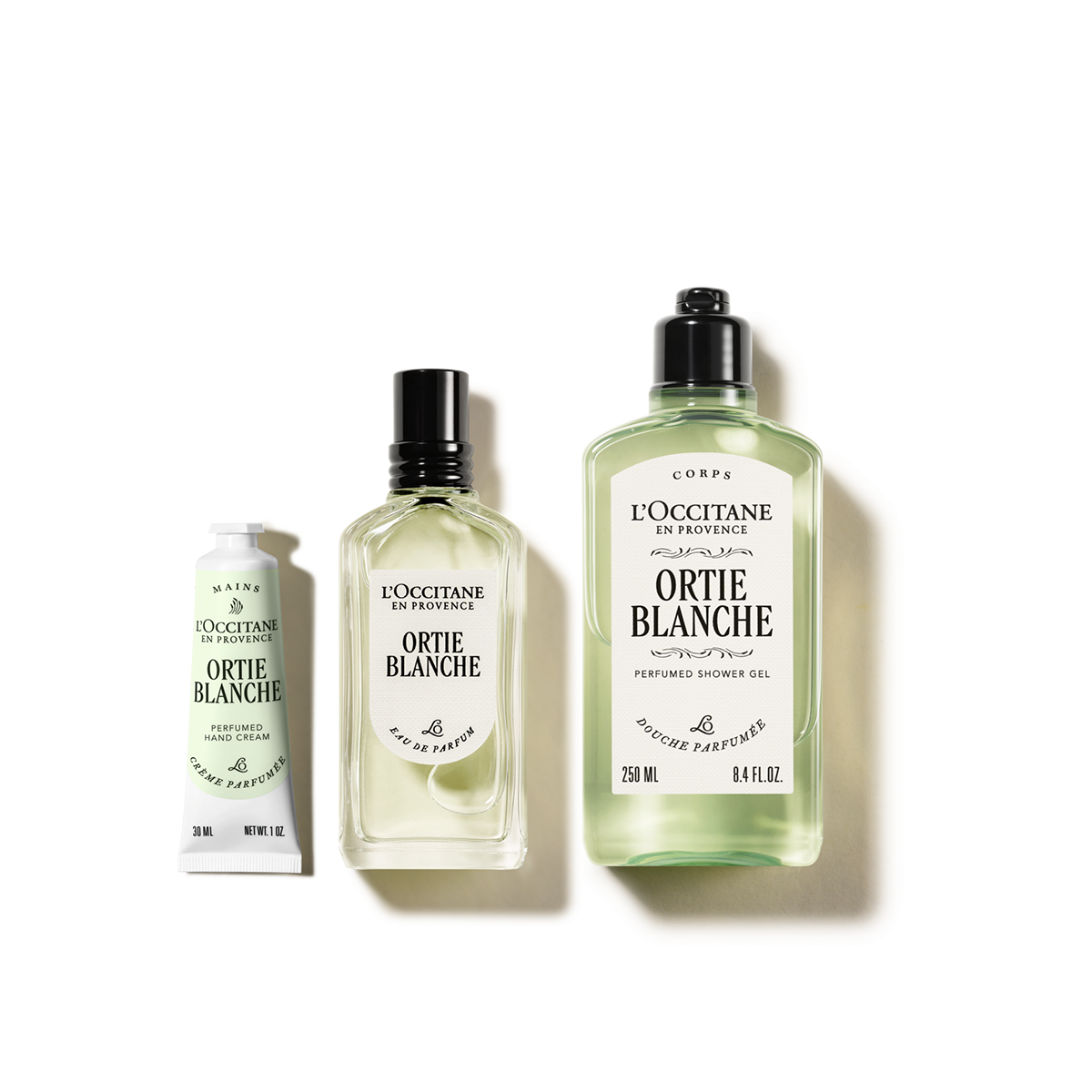 Zestaw w cenie specjalnej - Trio Ortie Blanche (Herbae par L'OCCITANE)