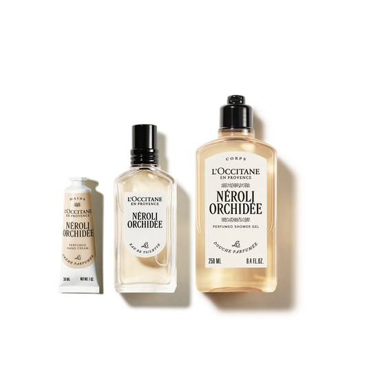 Zestaw w cenie specjalnej - Trio Néroli Orchidée