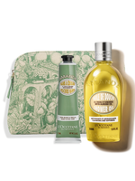 Zestaw w cenie specjalnej - Duet do pielęgnacji ciała Migdał w kosmetyczce