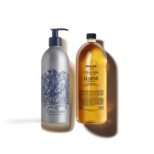 Duet z Refillem Masło Shea Werbena