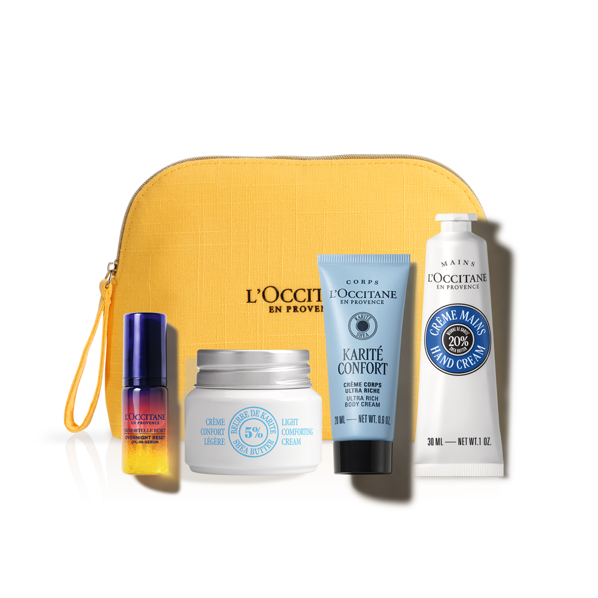 Zestaw w cenie specjalnej - zestaw do pielęgnacji ciała i twarzy w kosmetyczce