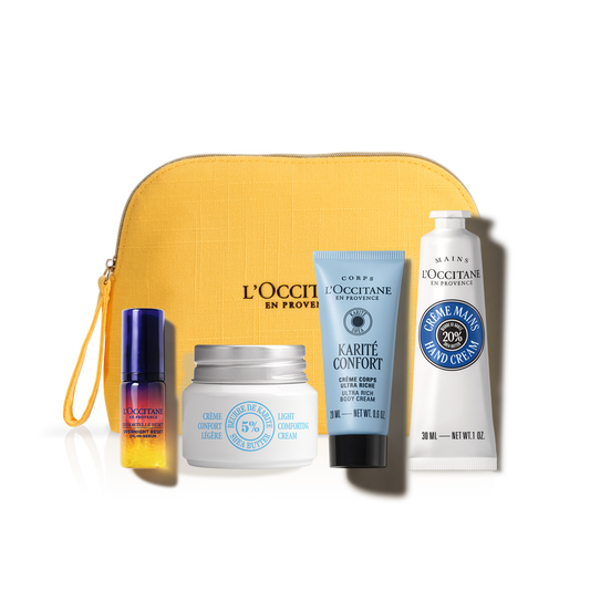 Zestaw w cenie specjalnej - zestaw do pielęgnacji ciała i twarzy w kosmetyczce