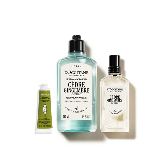 Zestaw w cenie specjalnej - Trio z zapachem Cèdre Gingembre (Cap Cédrat)