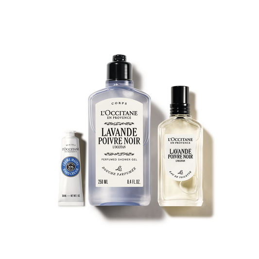 Zestaw w cenie specjalnej - Trio z zapachem Lavande Poivre Noir (L'Occitan)