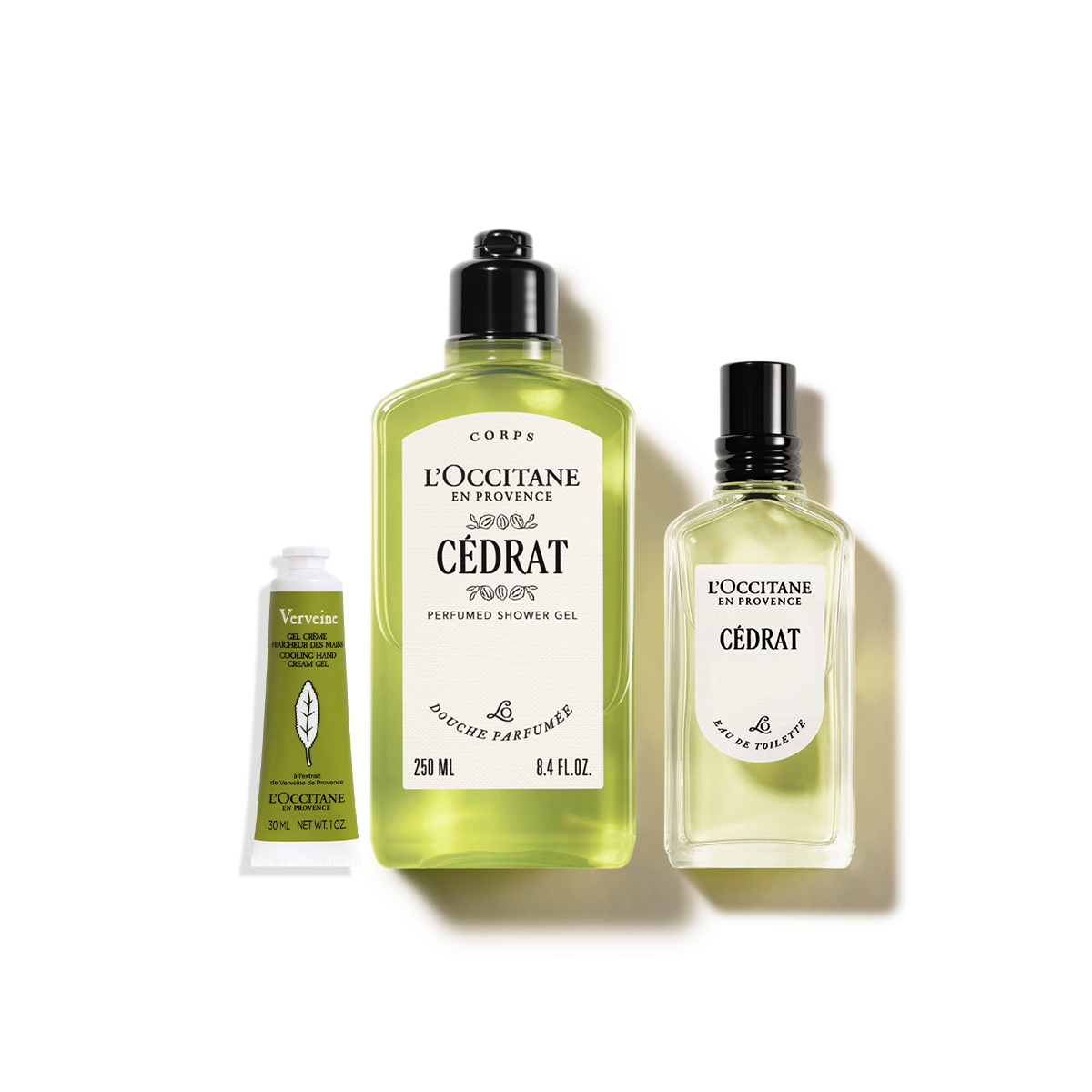 Zestaw w cenie specjalnej - Trio z zapachem Cédrat