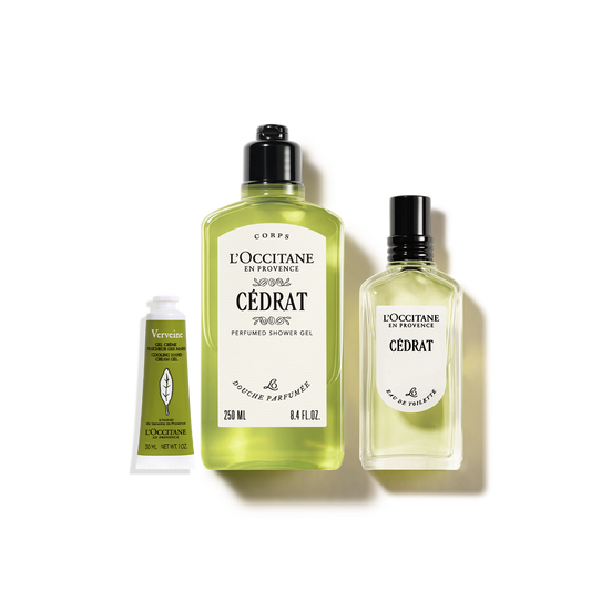 Zestaw w cenie specjalnej - Trio z zapachem Cédrat