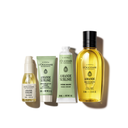 Zestaw w cenie specjalnej - Zestaw do pielęgnacji ciała Amande Sublime (Migdał)