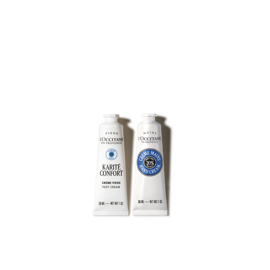 Duet Karité Confort (Masło Shea) do pielęgnacji dłoni i stóp