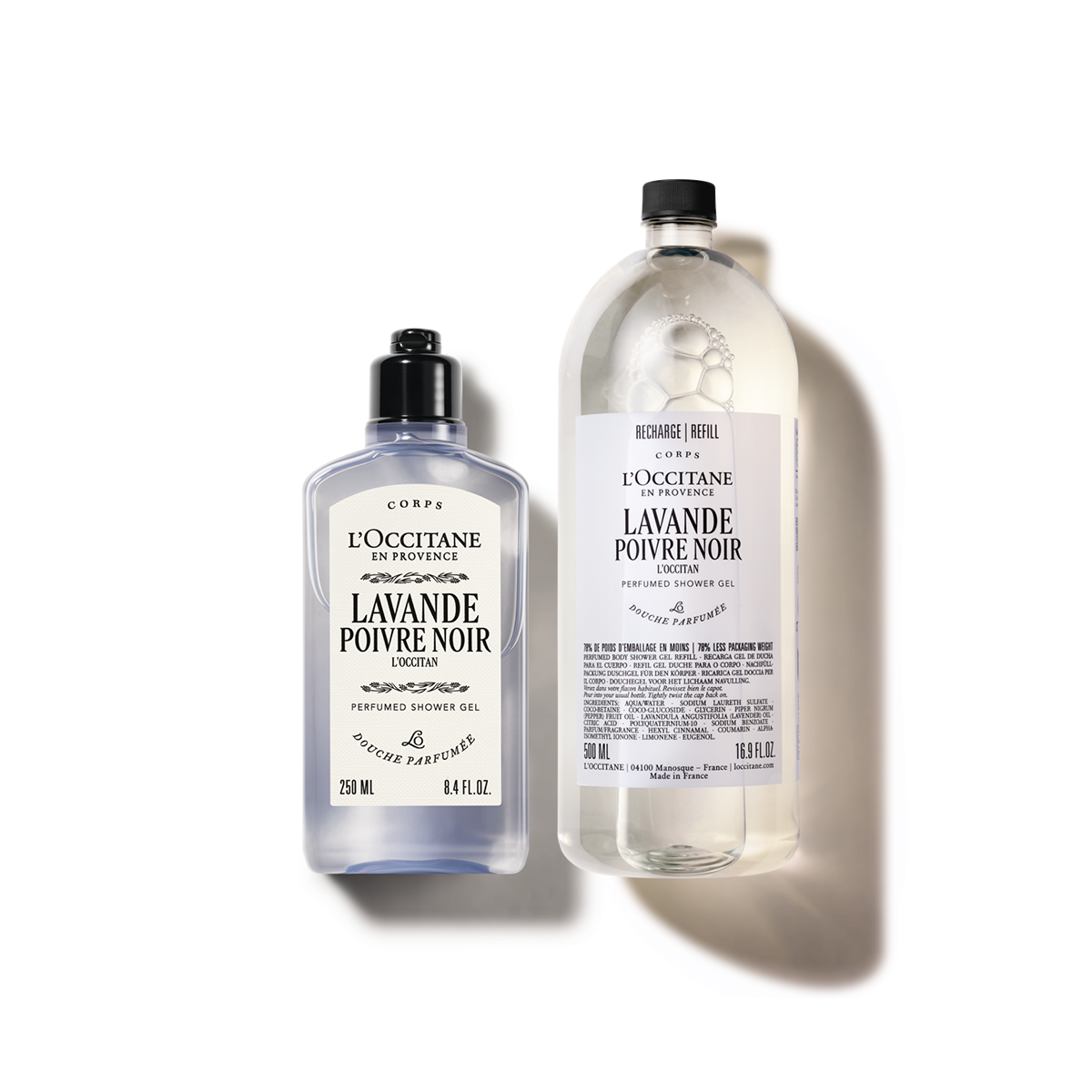 Duet Lavande Poivre Noir (L'Occitan) z refillem