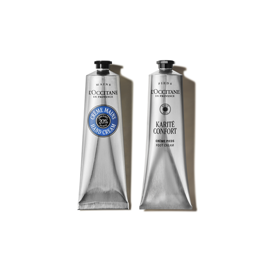 Duet do pielęgnacji dłoni i stóp Karité Confort (Masło Shea)