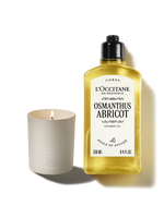 Duet Osmanthus Abricot (Osmantus) ze świecą