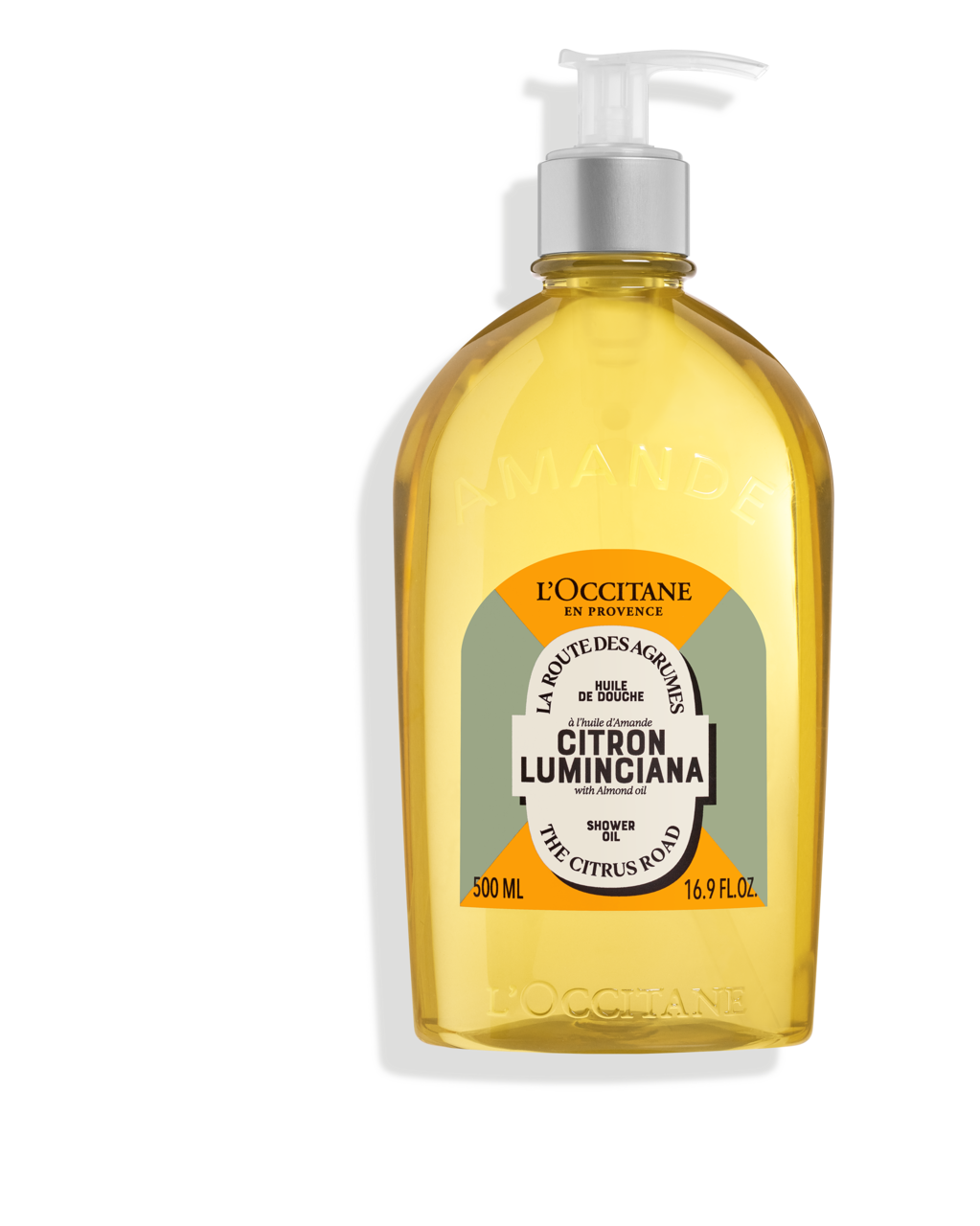 Olejek pod prysznic Migdał & Citron Luminciana