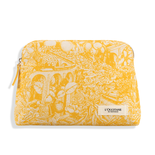 Żółta kosmetyczka