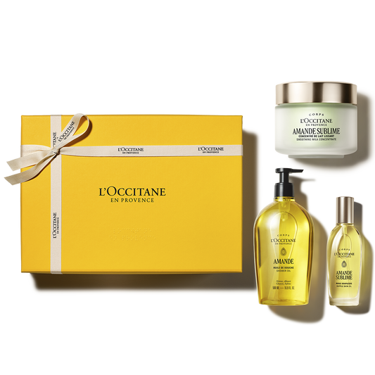 Zestaw w cenie specjalnej - Trio Amande Sublime (Migdał)