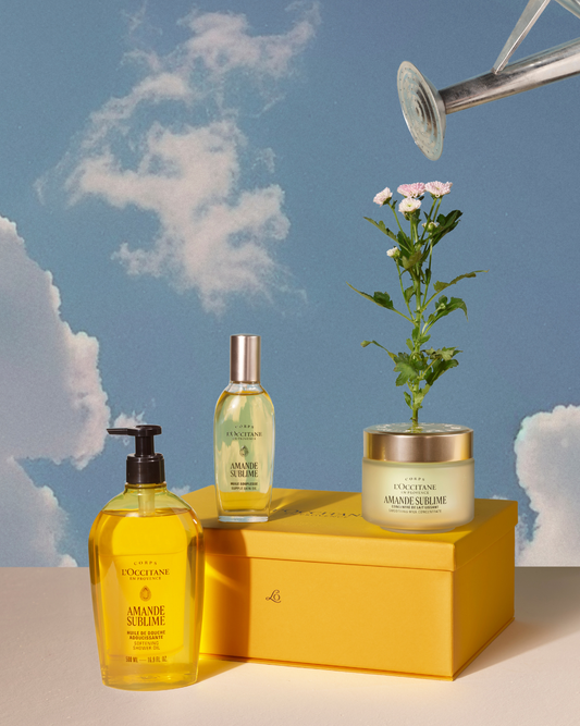 Zestaw w cenie specjalnej - Trio Amande Sublime (Migdał)