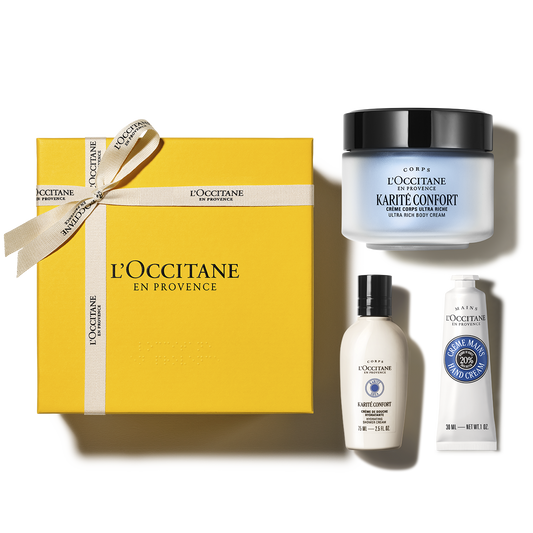 Zestaw w cenie specjalnej - Trio Karité Confort (Masło Shea)