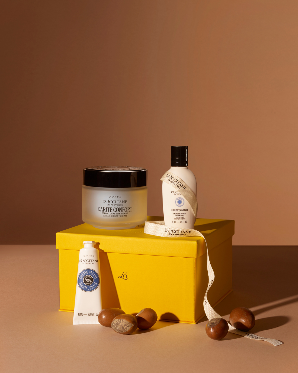 Zestaw w cenie specjalnej - Trio Karité Confort (Masło Shea)