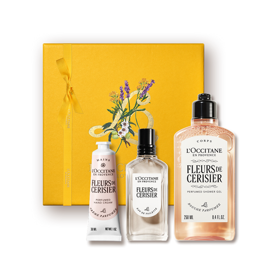 Zestaw w cenie specjalnej - Trio Fleurs de cerisier (Kwiat Wiśni)
