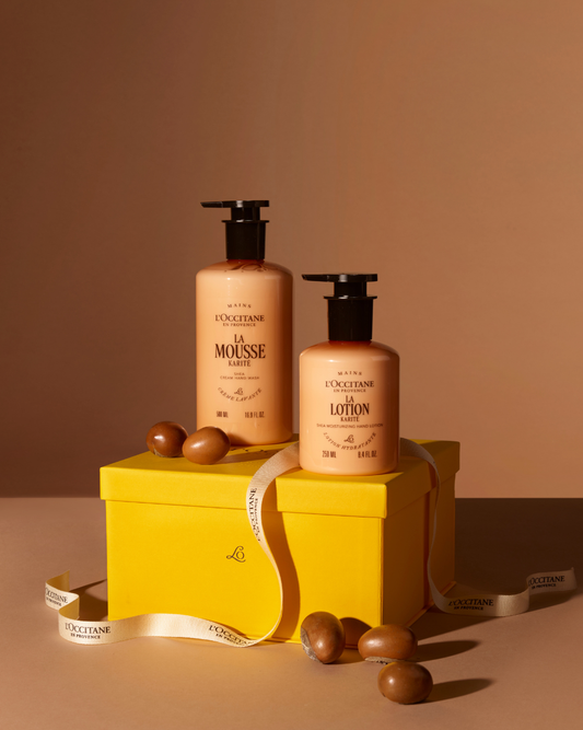 Zestaw w cenie specjalnej - Duet do dłoni Karité Confort (Masło Shea)