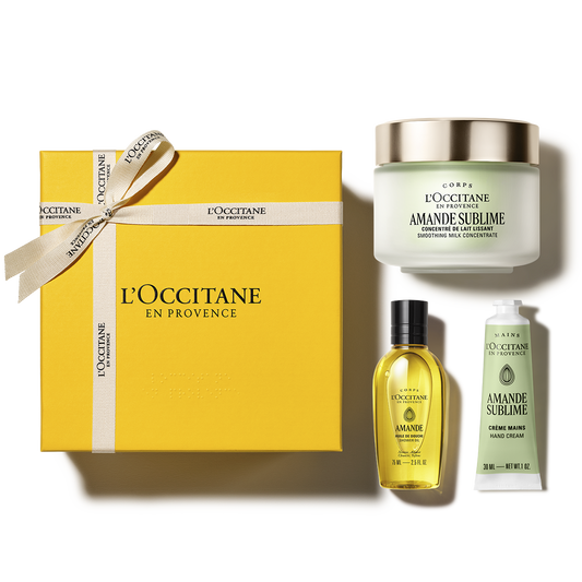 Zestaw w cenie specjalnej - Trio Amande Sublime (Migdał)