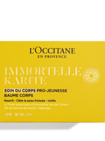 Odmładzający balsam do ciała Masło Shea & Immortelle