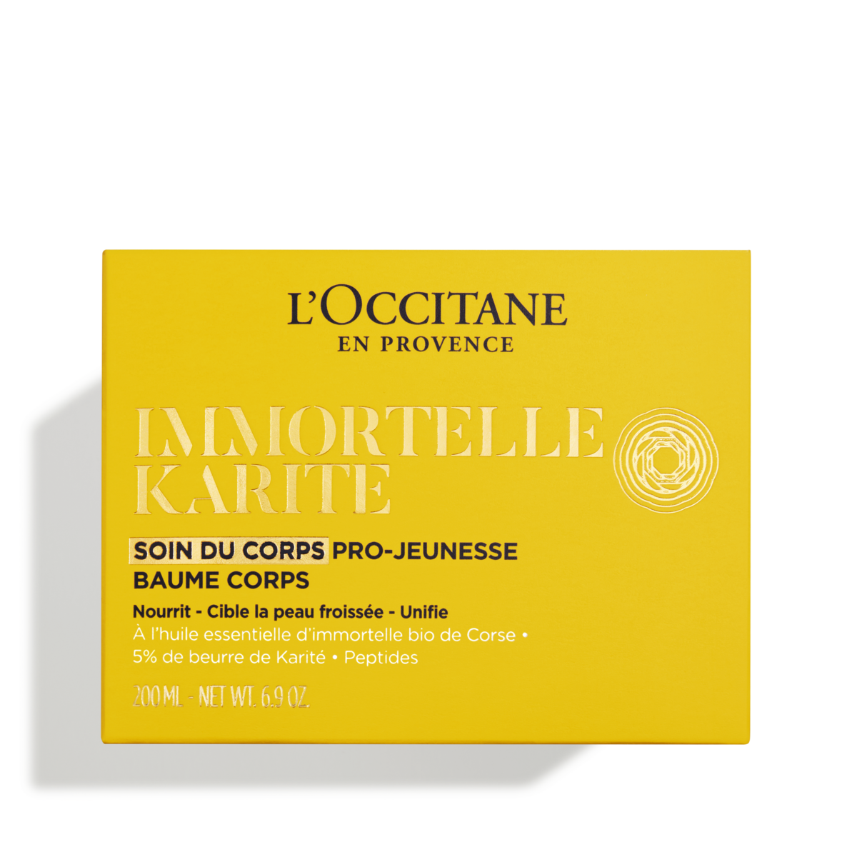 Odmładzający balsam do ciała Masło Shea & Immortelle