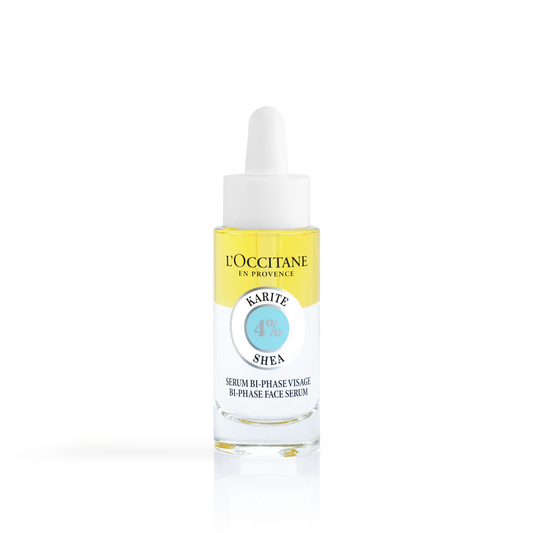 Dwufazowe serum do twarzy Masło Shea