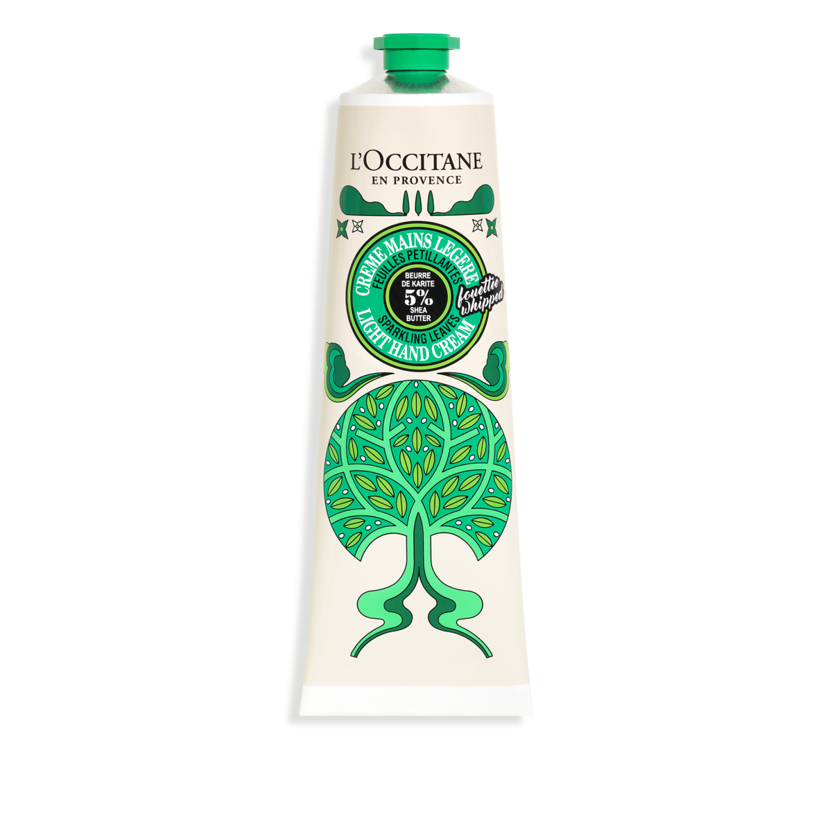 Lekki krem do rąk Lśniące liście Masło Shea